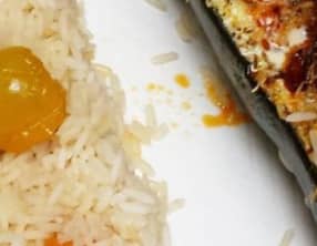 Courgette farcie chorizo mozzarella et parmesan