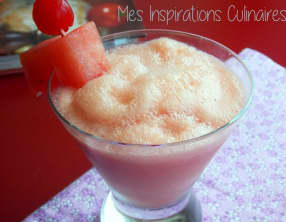 Milkshake a la pasteque