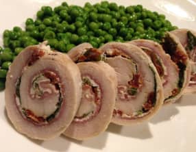 Ballotines de dinde au Philadelphia