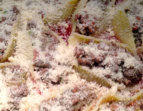 Conchiglioni farcies aux aubergines