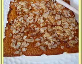 Cake au miel et aux amandes