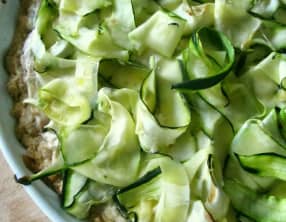 Tarte courgette et ricotta