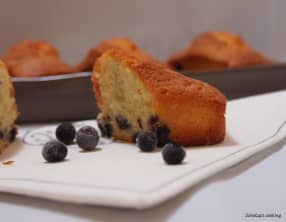 Moelleux aux myrtilles