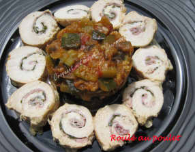Roulé au poulet