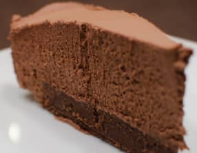Gâteau mousse au chocolat