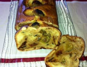 Cake d'été abricots raisins