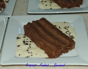 Pavé doublement chocolat