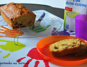 Quatre-quart aux pépites de chocolat