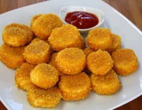 Nuggets de poulet panés aux curly