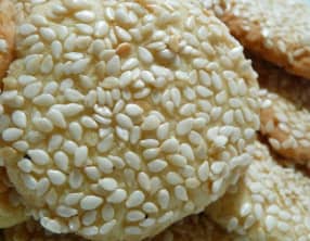 Biscuits syriens aux sésames