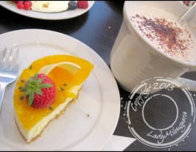 Cheesecake aux fruits de la passion