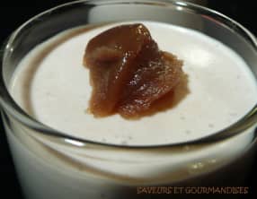 Panna Cotta à la crème de marron