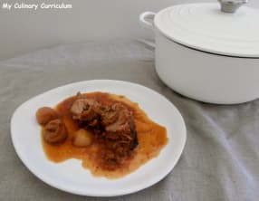 Filet mignon de porc aux figues et abricots secs