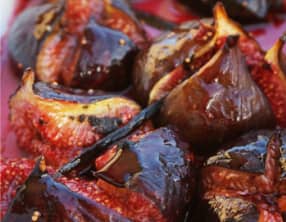 Figues rôties au miel et à la vanille