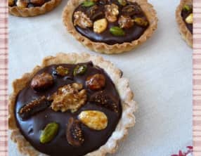 Tartelettes façon mendiants