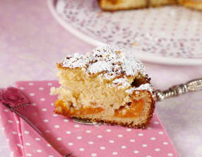 Moelleux abricots et chocolat blanc