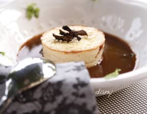 Mousselines de Saint-Jacques à la truffe