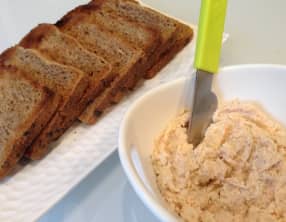 Rillettes de saumon à la ricotta