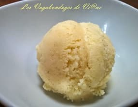 Crème glacée à la vanille