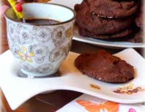 Biscuits chocolat et fleur de sel de Pierre Hermé