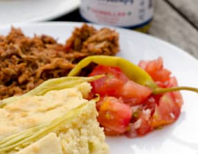 Corn Bread aux piments Guindillas