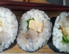 Futo maki au hareng fumé