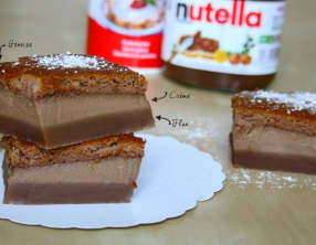 Gâteau magique au Nutella