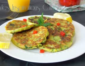 Galettes de courgettes