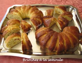 Brioches à la semoule