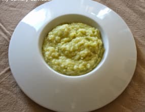 Purée de pommes de terre au céleri branche