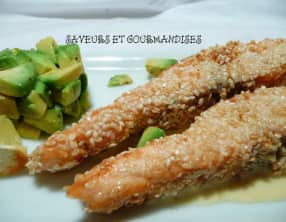 Saumon épicé au miel