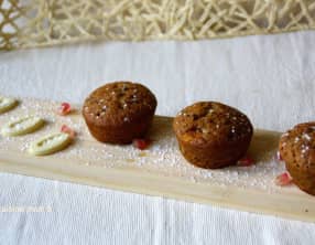 Muffins chocolat blanc-framboises