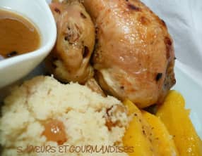 Coquelets aux mangues.