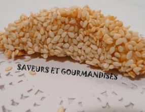 Cornes de gazelles au sésame.