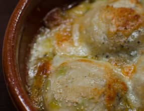 Gratin d'artichaut aux 2 fromages