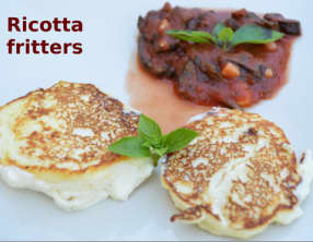 Ricotta fritters