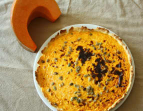 Tarte salée à la citrouille
