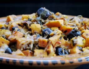 Salade de patates douces aux épices