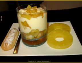 Tiramisu à l'ananas