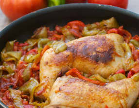 Poulet basquaise