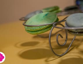 Macarons chocolat blanc citron vert