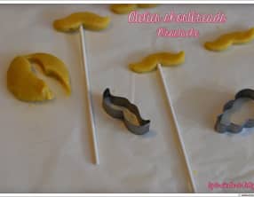 Shortbread, sucettes Moustache