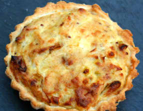 Tartelettes poireau, thon, chèvre