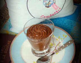 Mousse au chocolat et à la confiture de lait