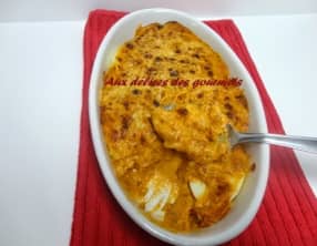 gratin d’œufs