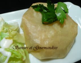 Pastilla aux fruits de mer