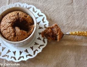 Petits gâteaux moelleux au chocolat praliné