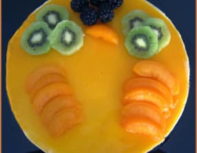 Bavarois citron pêche