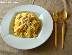 Fettucine à la Carbonara