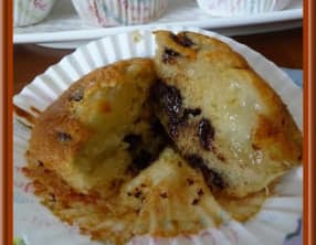 Muffins poire chocolat